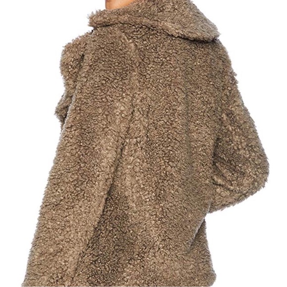 Kenzie Teddy Faux Fur Reversible Jacket NWT M - Picture 3 of 10